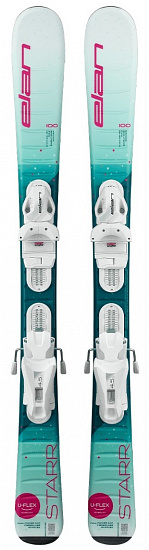 Горные лыжи детские Elan Starr с креплениями EL 7.5 GW Junior - Фото 1 большая