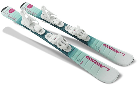Горные лыжи детские Elan Starr с креплениями EL 7.5 GW Junior - Фото 2 большая