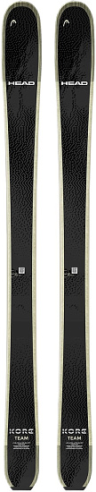 Горные лыжи детские Head Kore Team SW Black/Beige - Фото 1 большая