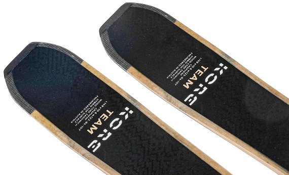 Горные лыжи детские Head Kore Team SW Black/Beige - Фото 4 большая