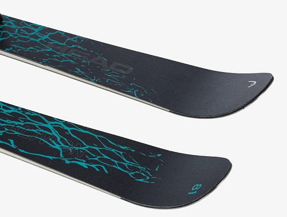 Горные лыжи детские Head Oblivion Jr Black/Green - Фото 3 большая