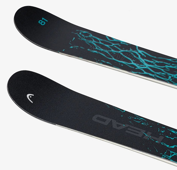 Горные лыжи детские Head Oblivion Jr Black/Green - Фото 4 большая