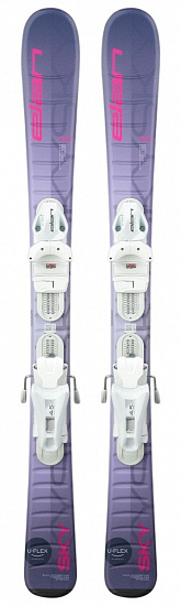 Горные лыжи детские Elan Sky 100-120 с креплениями EL 4.5 Shift - Фото 1 большая