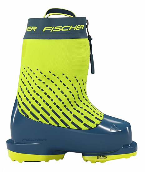 Горнолыжные ботинки детские Fischer One Petrol - Фото 1 большая