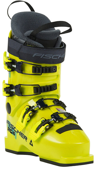 Горнолыжные ботинки детские Fischer Rc4 65 Jr Yellow/Yellow - Фото 2 большая