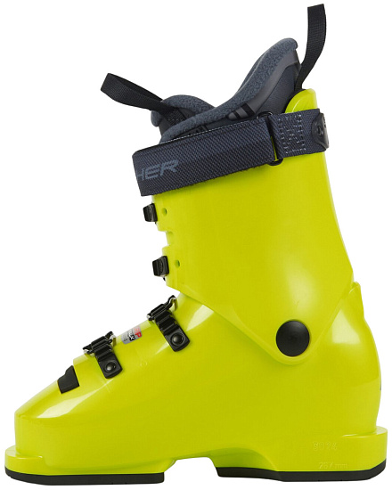 Горнолыжные ботинки детские Fischer Rc4 65 Jr Yellow/Yellow - Фото 3 большая