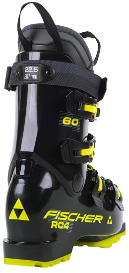 Горнолыжные ботинки детские Fischer Rc4 60 Jr Gw Black/Black - Фото 4 большая