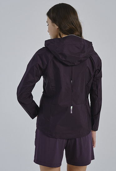 Куртка женская Anta Advanced Running Dark Purple - Фото 7 большая