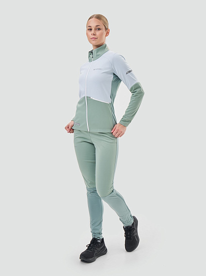 Куртка женская Nordski Pro 2.0 Pearl Blue/Ice Mint - Фото 12 большая