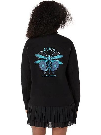 Куртка женская ASICS Match Capsule Performance Black - Фото 4 большая