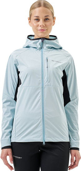 Куртка женская Nordski Pro Tour Hood Aqua/Black - Фото 3 большая
