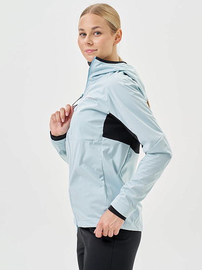 Куртка женская Nordski Pro Tour Hood Aqua/Black - Фото 14 большая