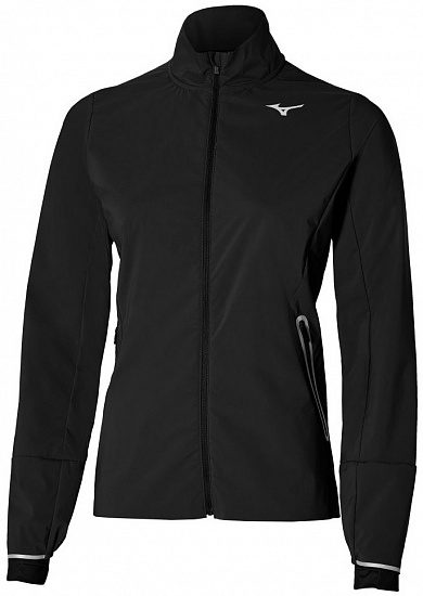 Куртка женская Mizuno Premium Warm Black - Фото 1 большая