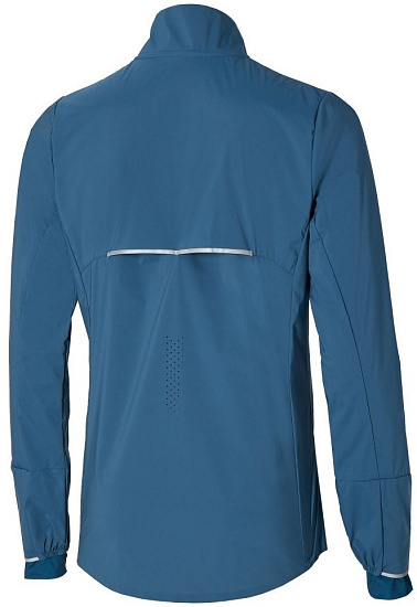 Куртка женская Mizuno Premium Warm Wing Teal - Фото 2 большая