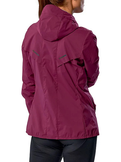 Куртка женская Mizuno Tech Thermal Charge Dark purple - Фото 4 большая