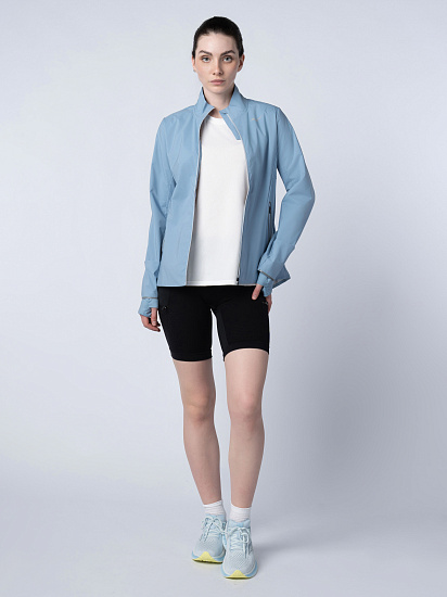 Куртка женская Mizuno Premium Warm Glacier Lake - Фото 3 большая