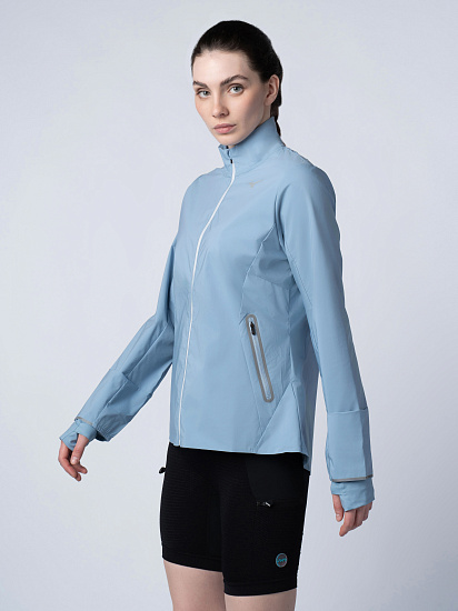 Куртка женская Mizuno Premium Warm Glacier Lake - Фото 6 большая