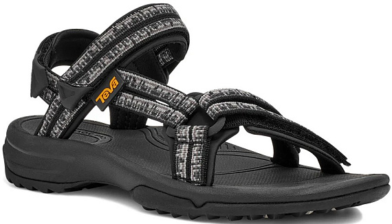Сандалии женские Teva Terra FI Lite Atmosphere Black/Grey - Фото 2 большая