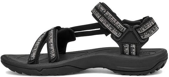Сандалии женские Teva Terra FI Lite Atmosphere Black/Grey - Фото 3 большая