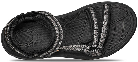 Сандалии женские Teva Terra FI Lite Atmosphere Black/Grey - Фото 5 большая