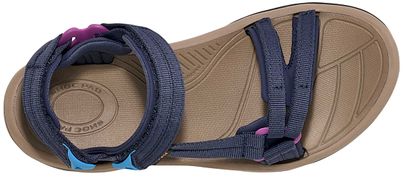 Сандалии женские Teva Terra FI Lite Crown Blue - Фото 5 большая