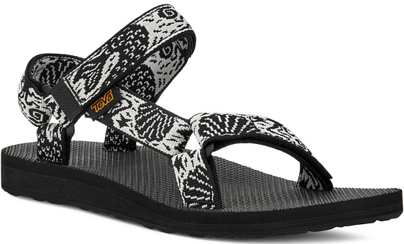 Сандалии женские Teva Original Universal Sirena Black/White - Фото 2 большая