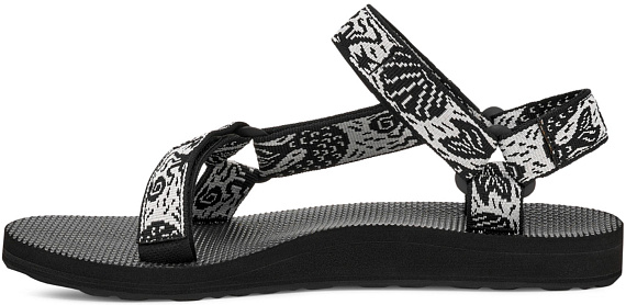 Сандалии женские Teva Original Universal Sirena Black/White - Фото 3 большая