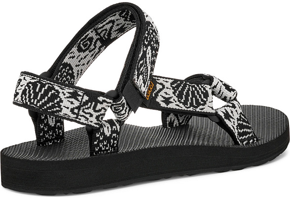 Сандалии женские Teva Original Universal Sirena Black/White - Фото 4 большая