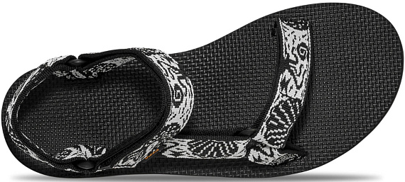 Сандалии женские Teva Original Universal Sirena Black/White - Фото 5 большая