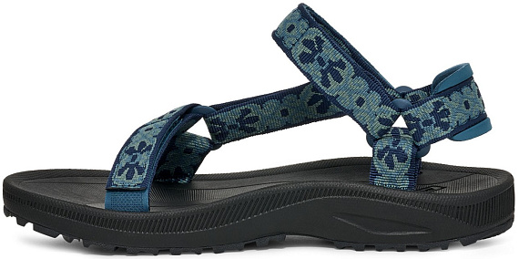 Сандалии женские Teva Winsted Archive Floral Crown Blue/Dress Blues - Фото 5 большая