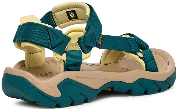 Сандалии женские Teva Terra FI 5 Universal Blue Coral - Фото 3 большая