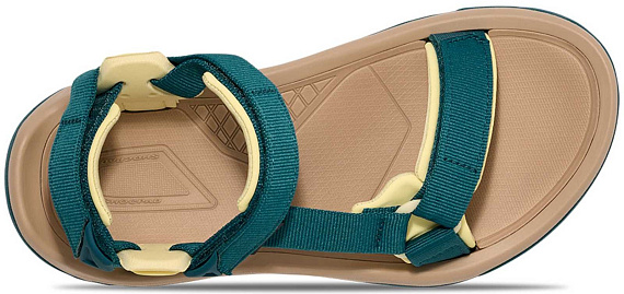 Сандалии женские Teva Terra FI 5 Universal Blue Coral - Фото 4 большая