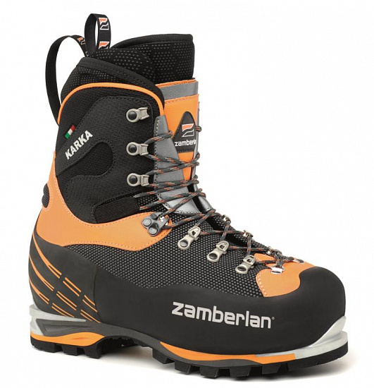 Ботинки Zamberlan 6000 Karka Evo RR PU Black/Orange - Фото 1 большая
