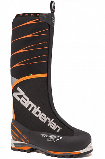 Ботинки Zamberlan 8000 Everest Evo RR PU Black/Orange - Фото 1 большая