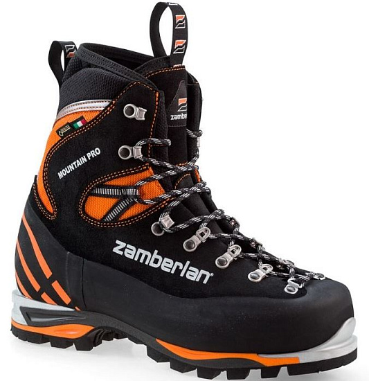 Ботинки мужские Zamberlan 2090 Mountain Pro Evo Gtx RR PU Black/Orange - Фото 2 большая