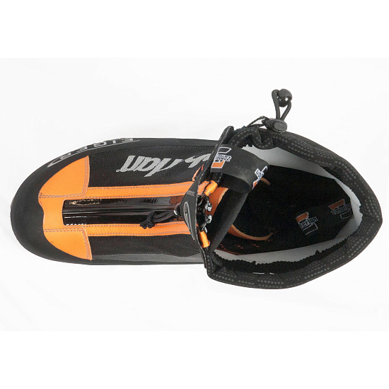 Ботинки мужские Zamberlan 4000 Eiger Evo Gtx RR Black/Orange - Фото 6 большая