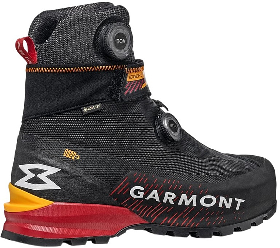Ботинки мужские Garmont Tower 3.0 Extreme Gtx Black/Garmont Red - Фото 2 большая