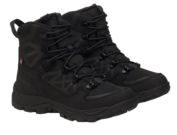 Ботинки Viking Constrictor High WP Black - Фото 3 большая