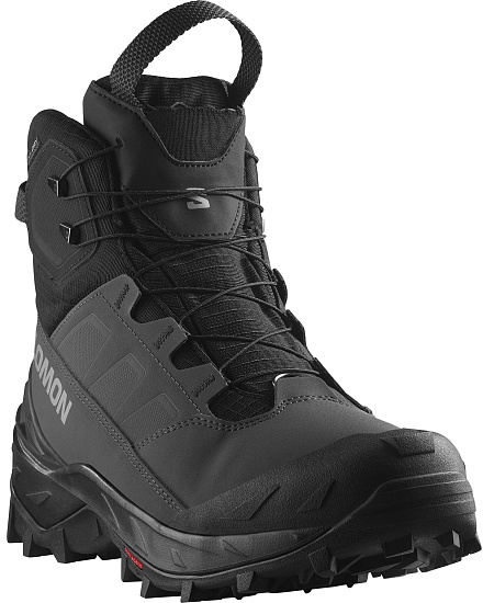 Ботинки мужские Salomon Crosstrak Powder WP Asphalt/Black/Sharkskin - Фото 5 большая