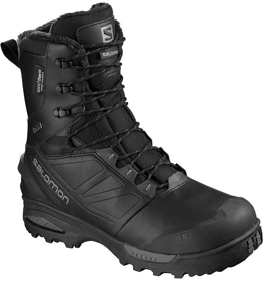 Ботинки мужские Salomon Toundra Pro CSWP Black/Black/Magnet - Фото 2 большая