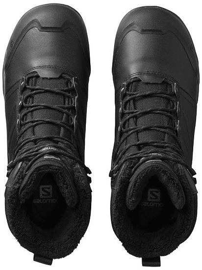 Ботинки мужские Salomon Toundra Pro CSWP Black/Black/Magnet - Фото 4 большая
