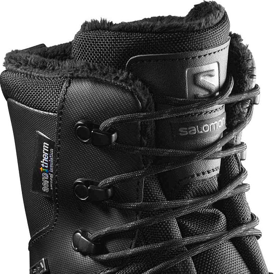 Ботинки мужские Salomon Toundra Pro CSWP Black/Black/Magnet - Фото 6 большая