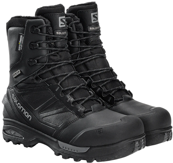 Ботинки мужские Salomon Toundra Pro CSWP Black/Black/Magnet - Фото 10 большая