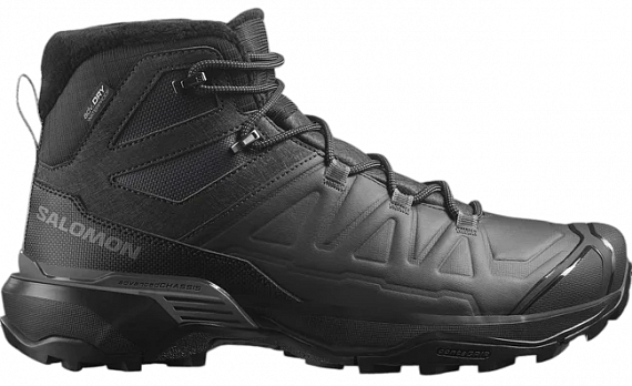 Ботинки мужские Salomon X Ultra Snowpilot WP Black/Phantom/Castlerock - Фото 1 большая