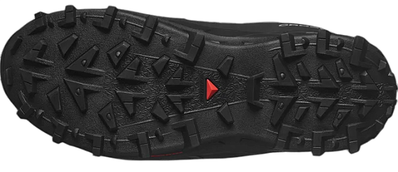 Ботинки мужские Salomon Crosstrak WP Black/Black/Asphalt - Фото 3 большая