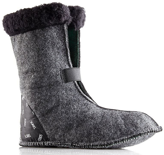 Ботинки мужские Sorel Caribou Black/Dark Stone - Фото 3 большая