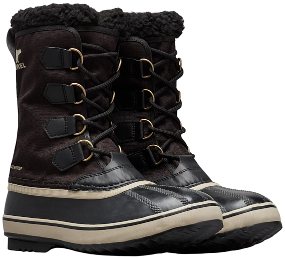 Сапоги мужские Sorel 1964 Pac Nylon Wp Black/Ancient - Фото 2 большая