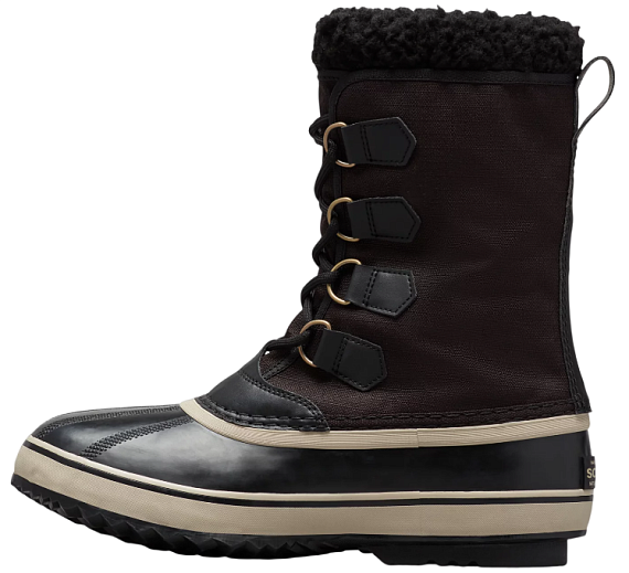 Сапоги мужские Sorel 1964 Pac Nylon Wp Black/Ancient - Фото 4 большая