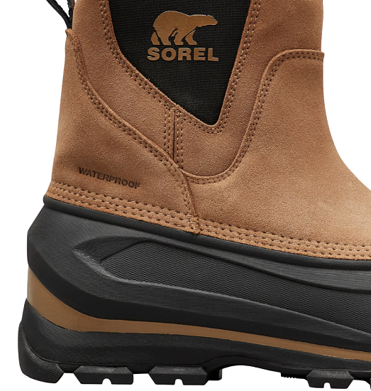 Сапоги мужские Sorel Buxton Pull On Boot Wp Delta/ Black - Фото 4 большая