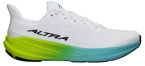 Кроссовки мужские Altra Experience Flow 2 White/Lime - Фото 1 большая